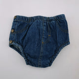 3-6M Girls Denim Bloomer - Lee