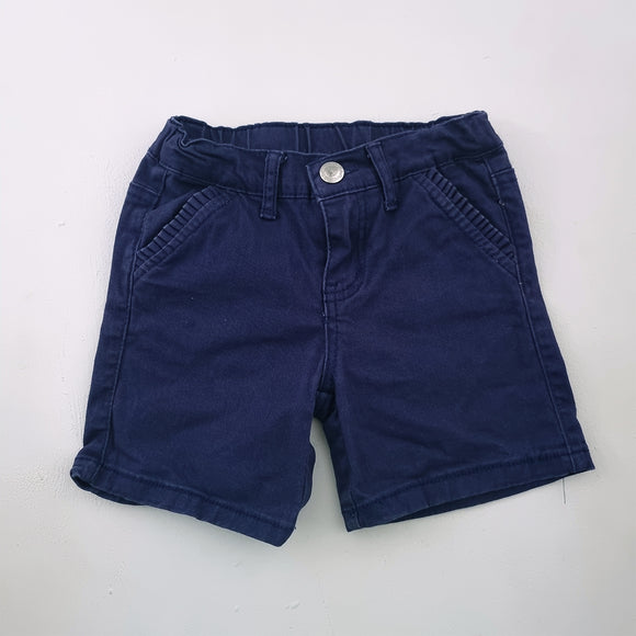 4-5Y Girls Navy Blue Short - KDS
