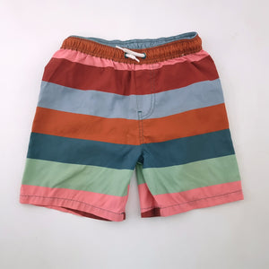 <b><span style="background-color: #FFC808"><font color="black">&nbsp;*PLAYGROUND*&nbsp;</font></span></b> 7-8 Boys Colourful Stripes Swim Shorts - Cotton On