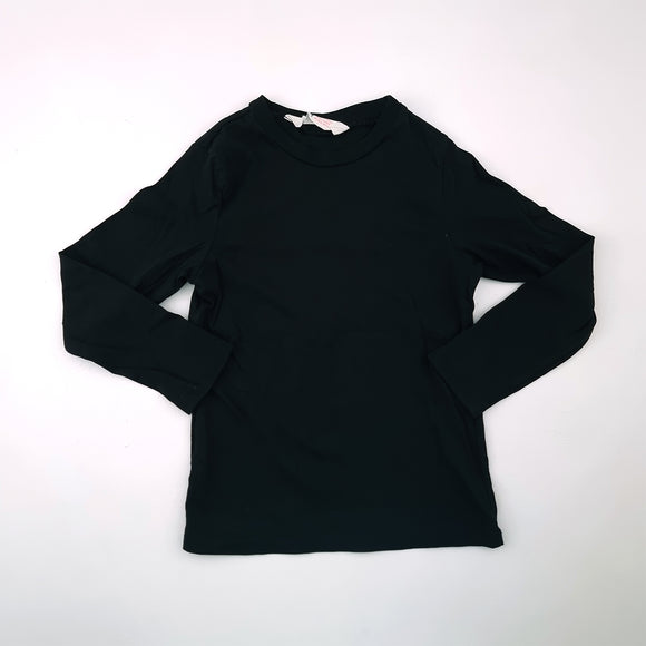 5-6y Unisex Black Long Sleeve Shirt - H&M