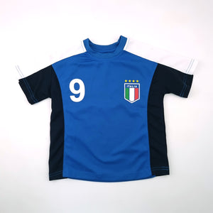 <b><span style="background-color: #FFC808"><font color="black">&nbsp;*PLAYGROUND*&nbsp;</font></span></b> 5-6y Boys Italy Football Shirt - Dunnes