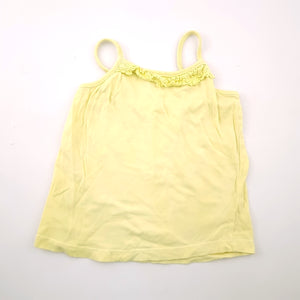 <b><span style="background-color: #FFC808"><font color="black">&nbsp;*PLAYGROUND*&nbsp;</font></span></b> 2-3y Girls Yellow Spaghetti Strap Top - Woolworths