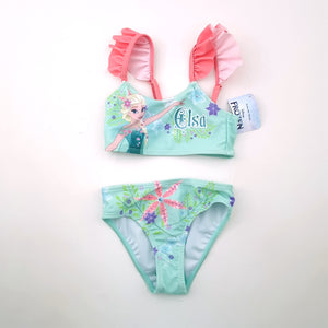 <b><span style="background-color: #ee1f44"><font color="white">&nbsp;*NEW*&nbsp;</font></span></b> 3-4Y Girls Frozen 2 Piece Swimwear - Disney