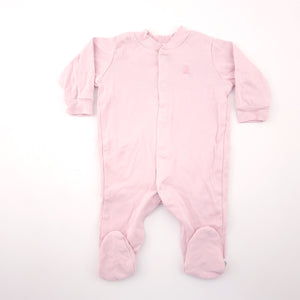 New Born Girls Pink Baby Grow - Woolworths