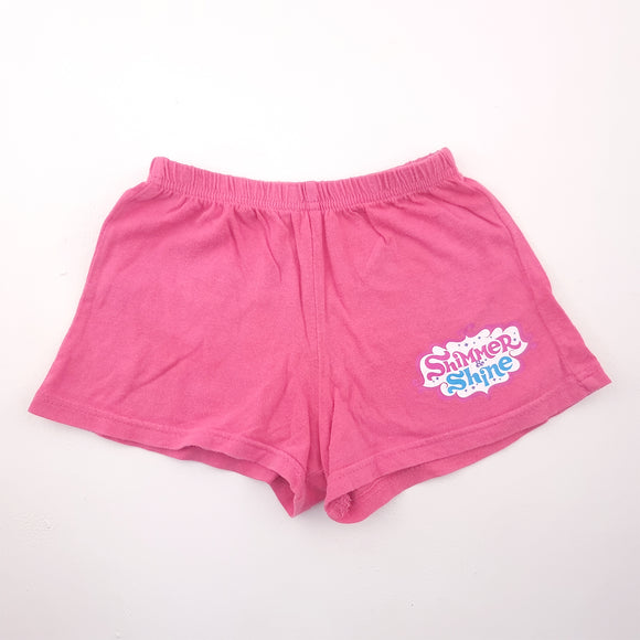 5-6Y Girls Pink Shine On Short- Nickelodeon