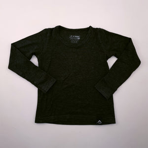 <b><span style="background-color: #FFC808"><font color="black">&nbsp;*PLAYGROUND*&nbsp;</font></span></b> 12-18M Girls Dark Grey Top - K-Way