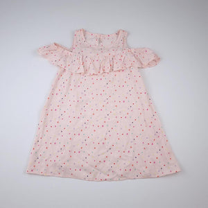 3-4Y Girls Pink With Coloured Dot - Woolworths
