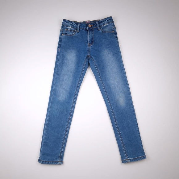 8-9Y Girls Blue Denim - Woolworths