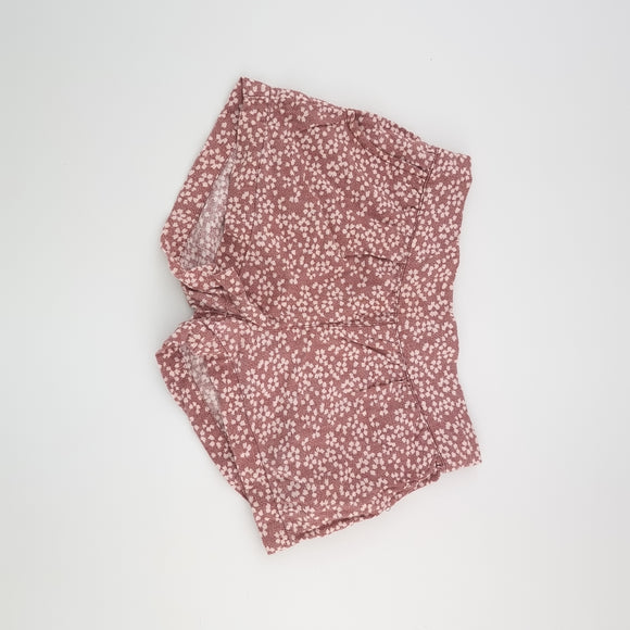 7-8Y Girls Pink With Light Flower Short - Cotton On