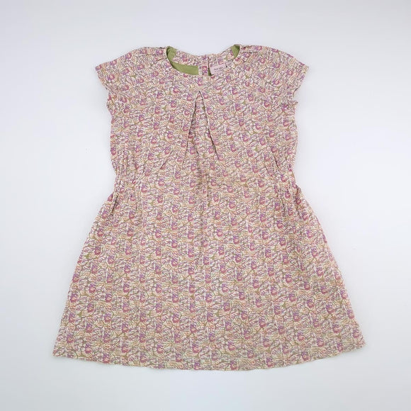 6-7Y Girls Yellow With Pattern Dress - Noa Noa