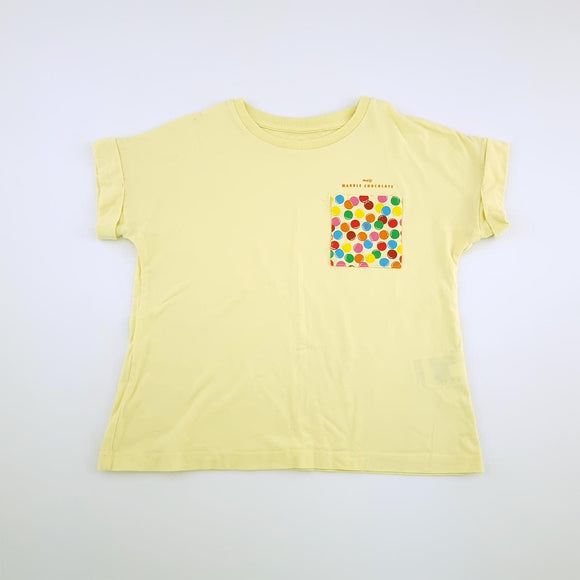 6-7Y Girls Yellow With Smartie Pocket - UT