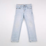 4-5Y Girls Light Blue Denim Pants - Zara