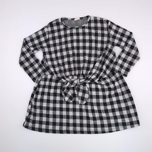 6-7Y Girls Black And White Block Dress - Zara