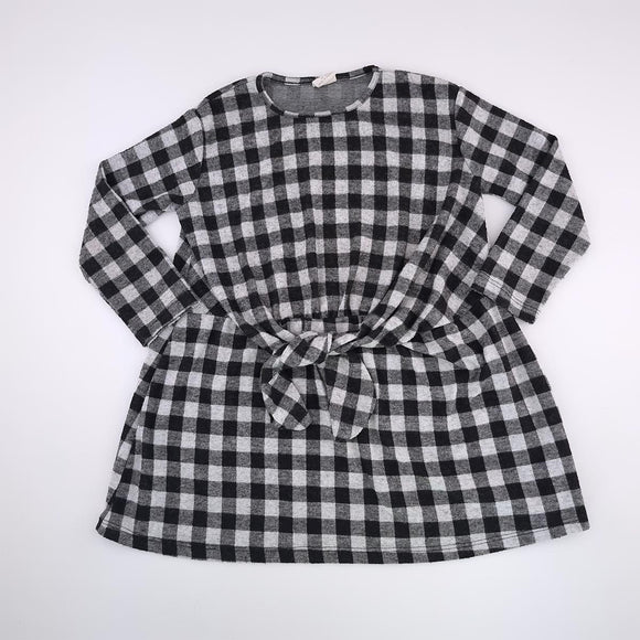 6-7Y Girls Black And White Block Dress - Zara
