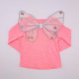 1-2Y Girls Orange Top With Wings - Cotton On