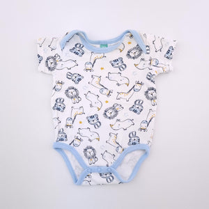 3-6M Boys White With Big 5 Onesie - Ackermans