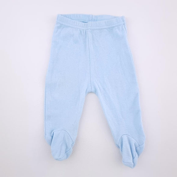 0-3M Boys Blue Leggings - Cuddlesome
