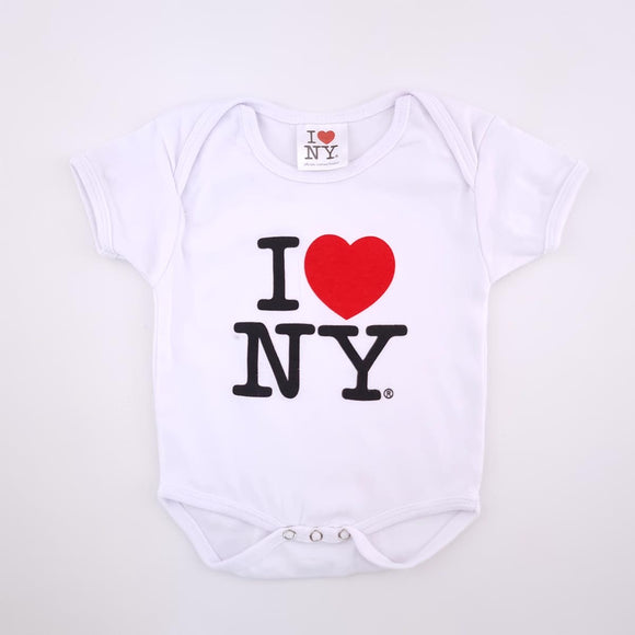 3-6M Unisex I heart New York Onesie - I Heart New York