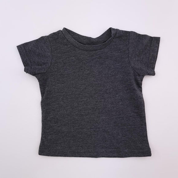 3-6M Boys Grey Shirt - Jet