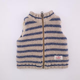 3-6M Boys Knitted Sleeveless Wool Jacket - Country Road