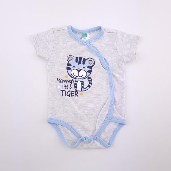3-6M Boys Grey Mommy's Little Tiger Onesie - Ackermans