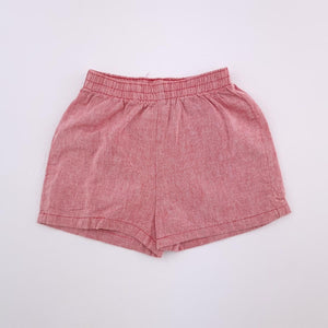 3-6M Boys Red Faded Short - No Brand