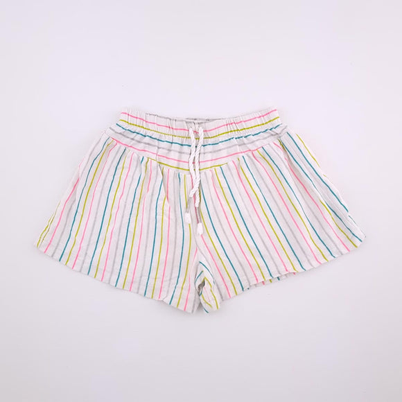 12-18M White With Stripe Shorts - Woolworths