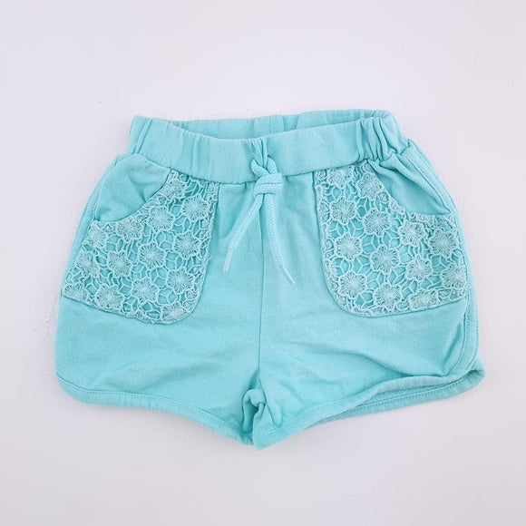 3-6M Girls Green Short - Woolworths