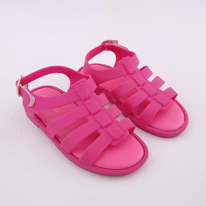 <b><span style="background-color: #ee1f44"><font color="white">&nbsp;*NEW*&nbsp;</font></span></b> Size 8 Girls Pink Jelly Shoes - Blu Belle