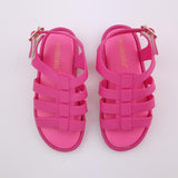 <b><span style="background-color: #ee1f44"><font color="white">&nbsp;*NEW*&nbsp;</font></span></b> Size 8 Girls Pink Jelly Shoes - Blu Belle