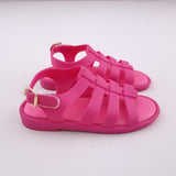 <b><span style="background-color: #ee1f44"><font color="white">&nbsp;*NEW*&nbsp;</font></span></b> Size 8 Girls Pink Jelly Shoes - Blu Belle
