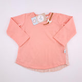 <b><span style="background-color: #ee1f44"><font color="white">&nbsp;*NEW*&nbsp;</font></span></b> 12-18M Girls Peach Pleated Tunic - Blu Belle