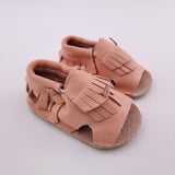<b><span style="background-color: #ee1f44"><font color="white">&nbsp;*NEW*&nbsp;</font></span></b> Size 6 Girls Brown Sandal - Blu Belle