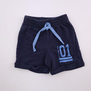 3-6M Boys Dark Blue With 01 Shorts - Jet