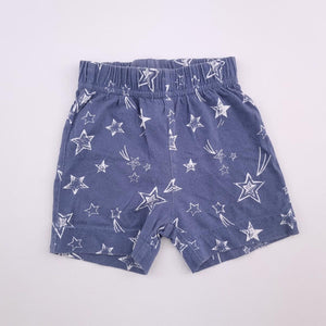 3-6M Boys Blue With Stars Short - Woolworths