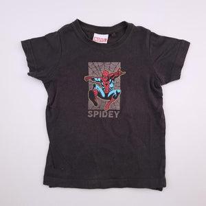 1-2Y Boys Black Spidey Shirt - Cotton On