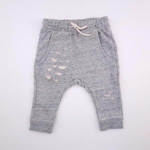 9-12M Boys Grey Ripped Jogger - Zara