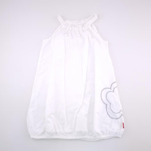 8-9Y Girls White Mushroom Dress - Name It