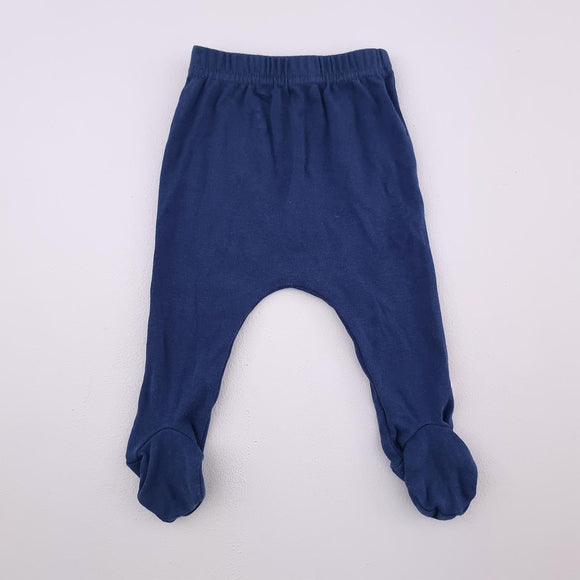 0-3M Boys Blue Leggings - Woolworths