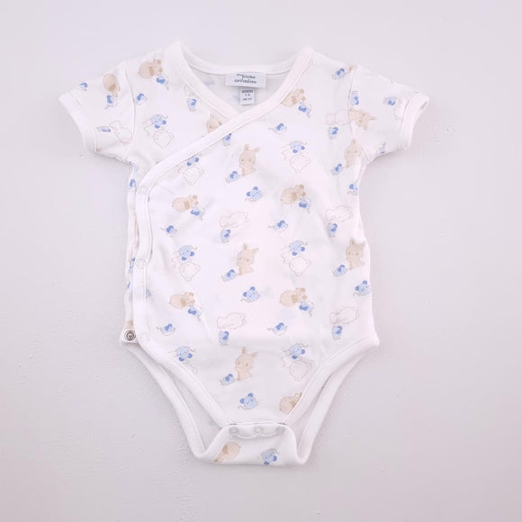 0-3M Unisex Bunny With Mice Onesie - Primo Corredino