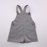 <b><span style="background-color: #ee1f44"><font color="white">&nbsp;*NEW*&nbsp;</font></span></b> 18-24M Boys Grey Dungaree - Shein