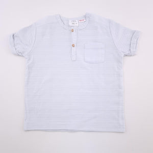 18-24M Boys Blue With Buttons Shirt - Zara