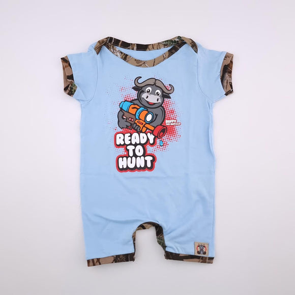 6-12M Boys Ready to Hunt Onesie - Sniper Africa