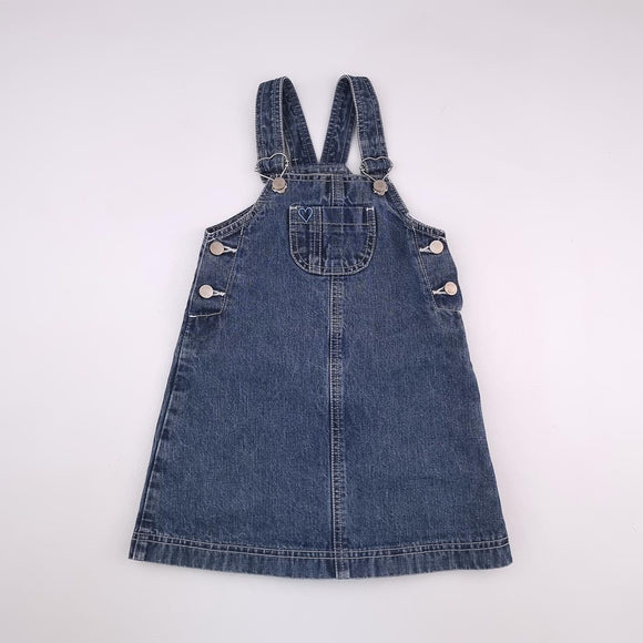 3-4Y Girls Denim Pinafore - Kiabi Côté Filles