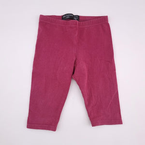 <b><span style="background-color: #FFC808"><font color="black">&nbsp;*PLAYGROUND*&nbsp;</font></span></b>1-2Y Girls Maroon Leggings - Real Clothing