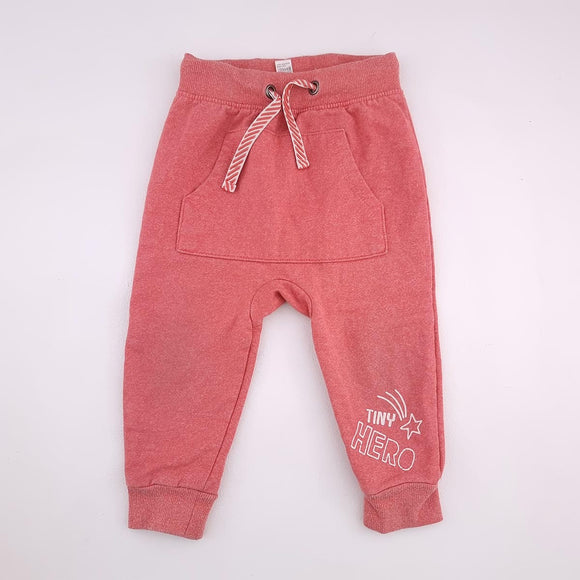 12-18M Boys Orange Tiny Hero Jogger - Woolworths