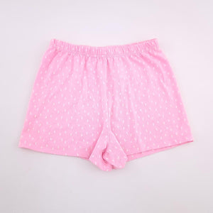 5-6Y Girls Pink With White Markings Sleep Shorts - Woolworths