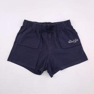 6-7Y Girls Blue With Drawstring Shorts - Naartjie