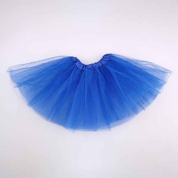 5-6Y Girls Blue Tutu - no brand