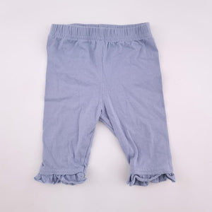 9-12M Girls Blue With Frill Legging - Edgars 123